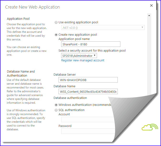 how to create web application in sharepoint 2016 step by step sharepoint 2019 web application
