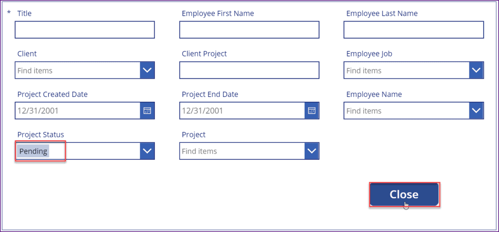 How to use PowerApps button onselect set field values How to use PowerApps button onselect set field values