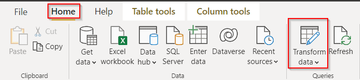Power BI checks If the Text contains