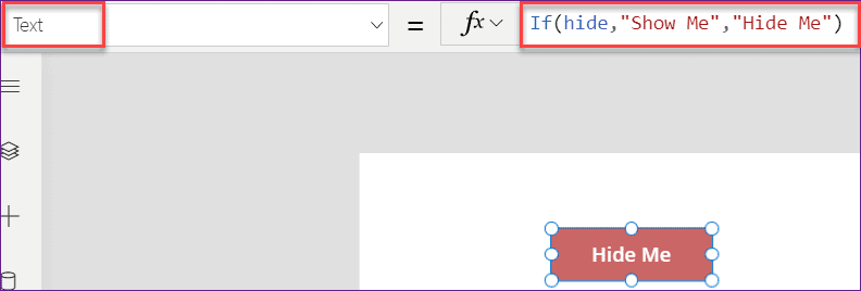 Power Apps button onselect change how to change button text in powerapps