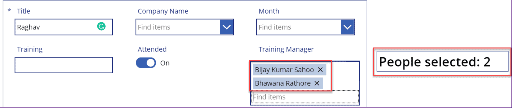 Power Apps count choice values Power Apps count choice values