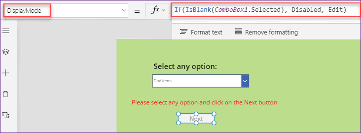 power apps disable button power apps disable button