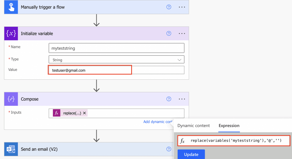 Power Automate remove special character from string Power Automate remove special character from string