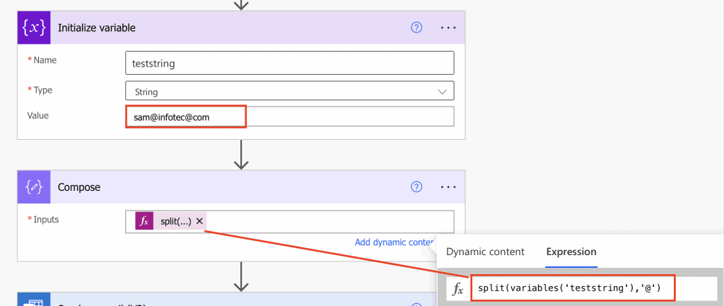 Power Automate split string into array by character Power Automate split string into array by character
