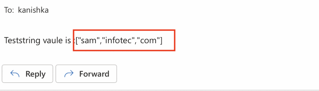 Power Automate split string into array by character result Power Automate split string into array by character result