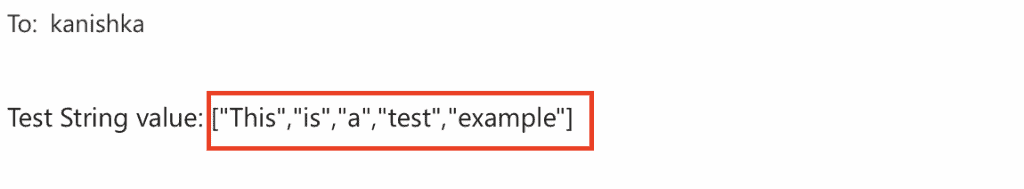 Power Automate split string into array result Power Automate split string into array result