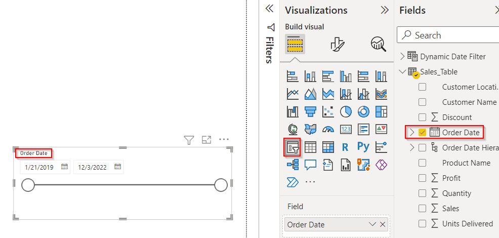 Power bi date slicer date range Power bi date slicer date range