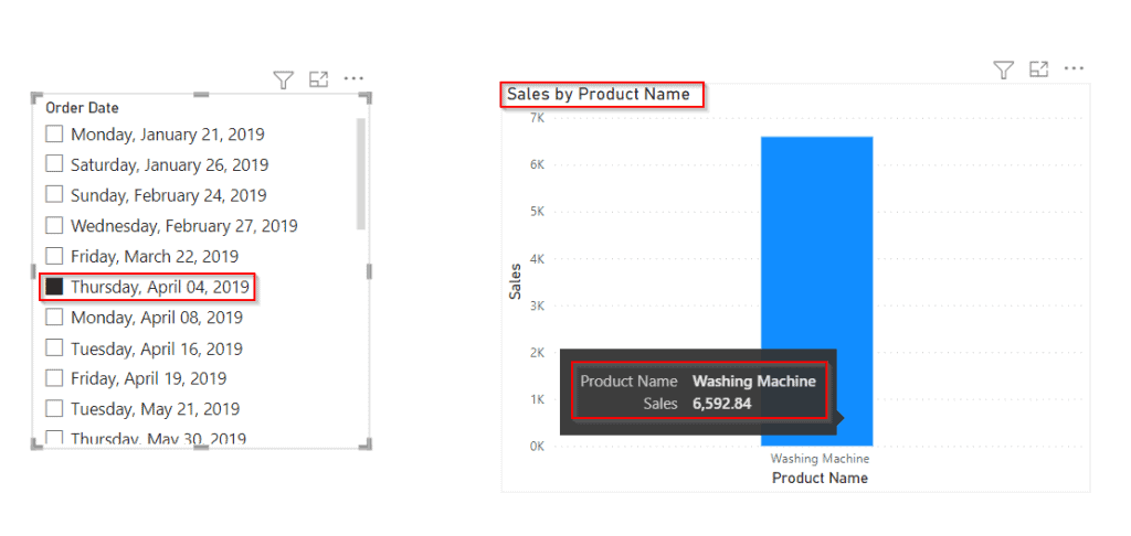 Power bi date slicer only shows dates with data example Power bi date slicer only shows dates with data example