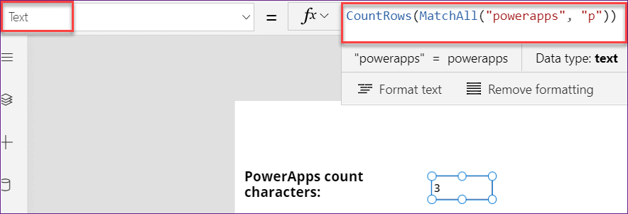 PowerApps count characters PowerApps count characters