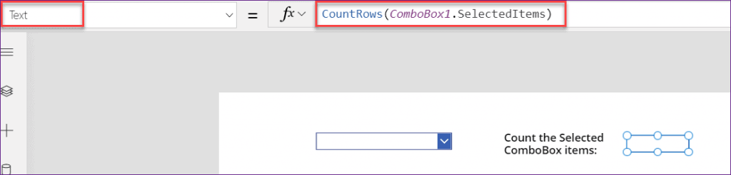 PowerApps count Combo box items PowerApps count Combo box items