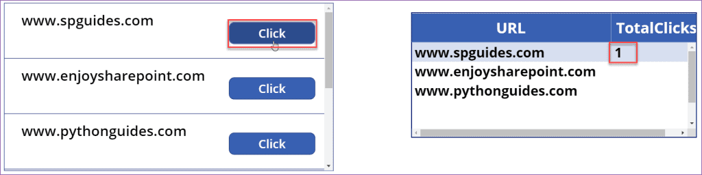 PowerApps count on button click PowerApps count on button click
