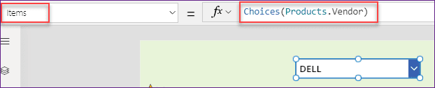 PowerApps data table filter SharePoint choice field PowerApps data table filter SharePoint choice field