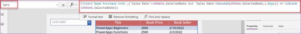 PowerApps show all records PowerApps show all records