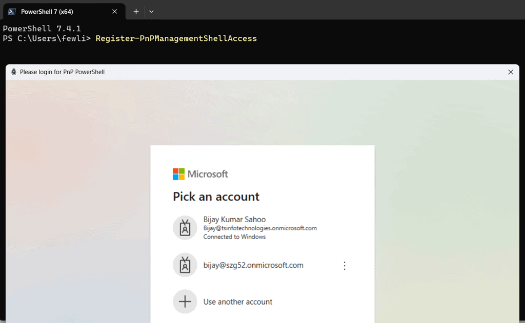register pnpmanagementshellaccess not working register-pnpmanagementshellaccess not working