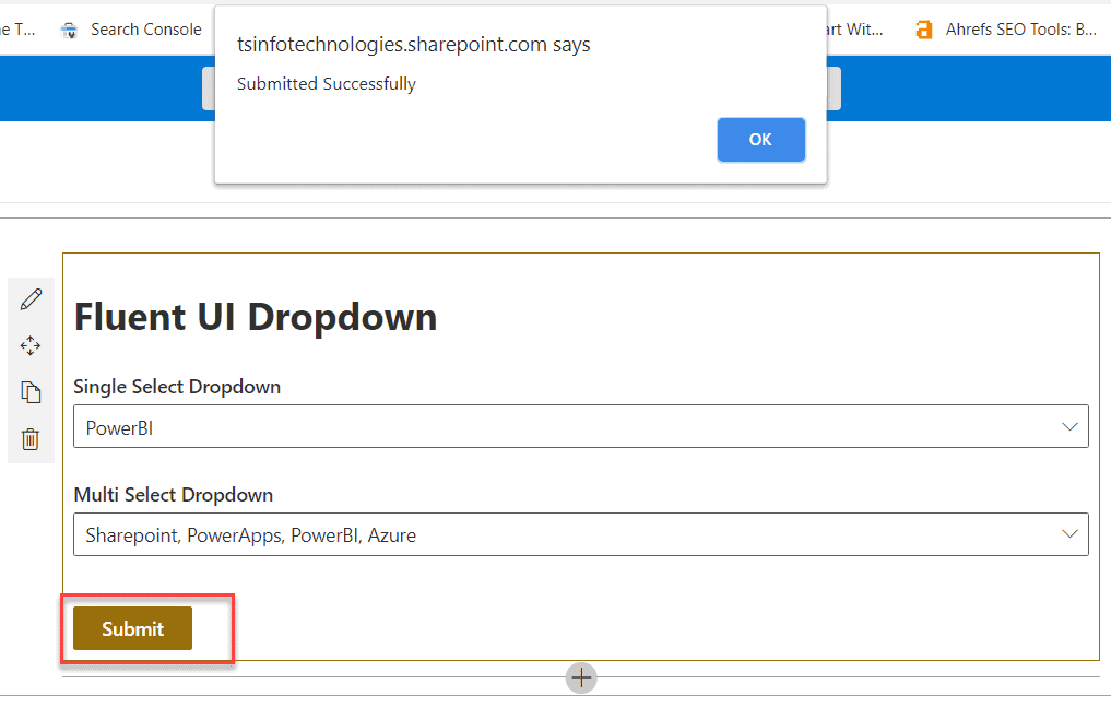 SharePoint framework fluent ui react dropdown SharePoint framework fluent ui react dropdown