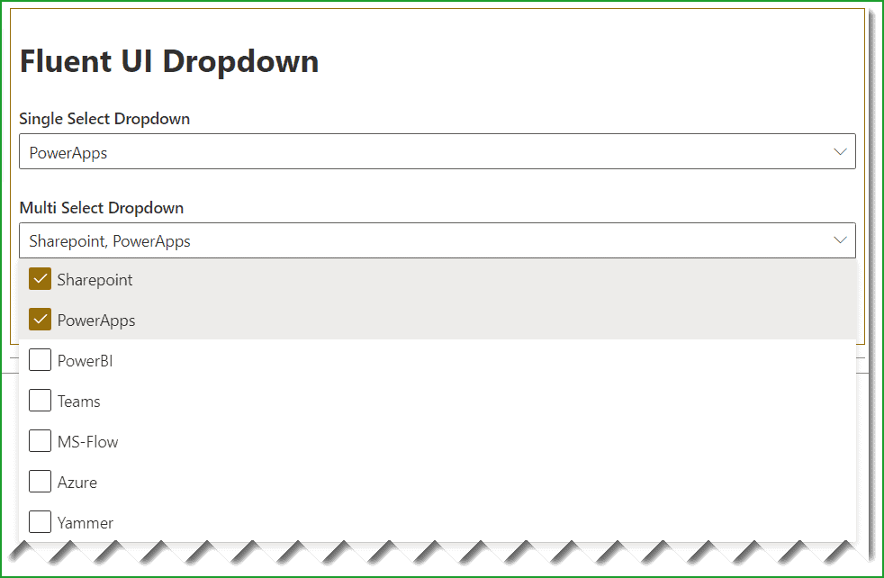 spfx fluent ui react dropdown spfx fluent ui react dropdown