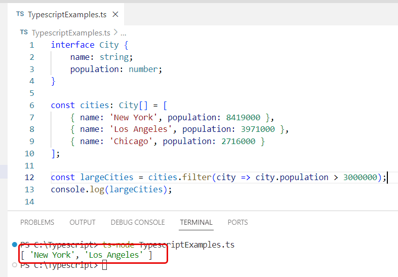 typescript filter array of objects typescript filter array of objects