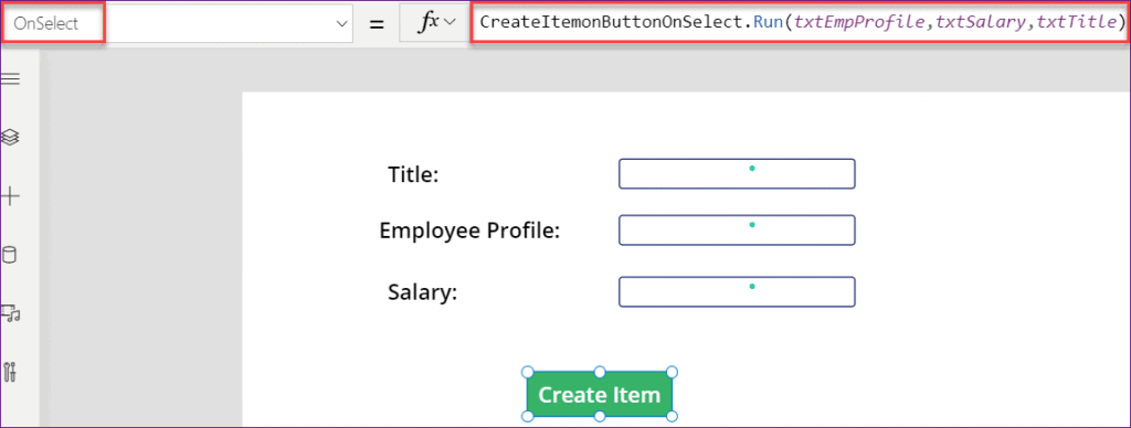 Use Power Apps button onselect run flow how to trigger flow from powerapps button
